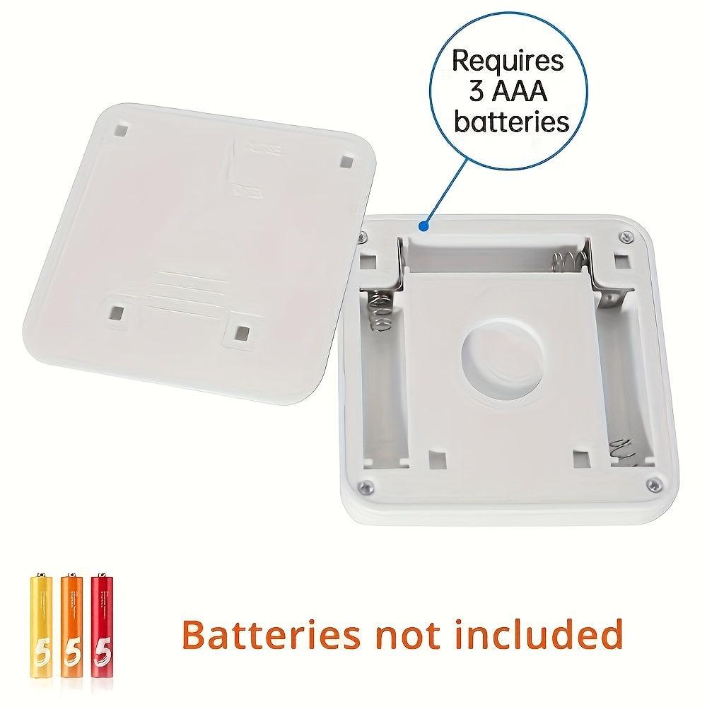 LED Motion Sensor Night Light for Bedroom, Bathroom, Hallway - Battery-Operated, Intelligent PIR Induction, Wireless LED Lights, No Battery Included - Your Gift Ideas