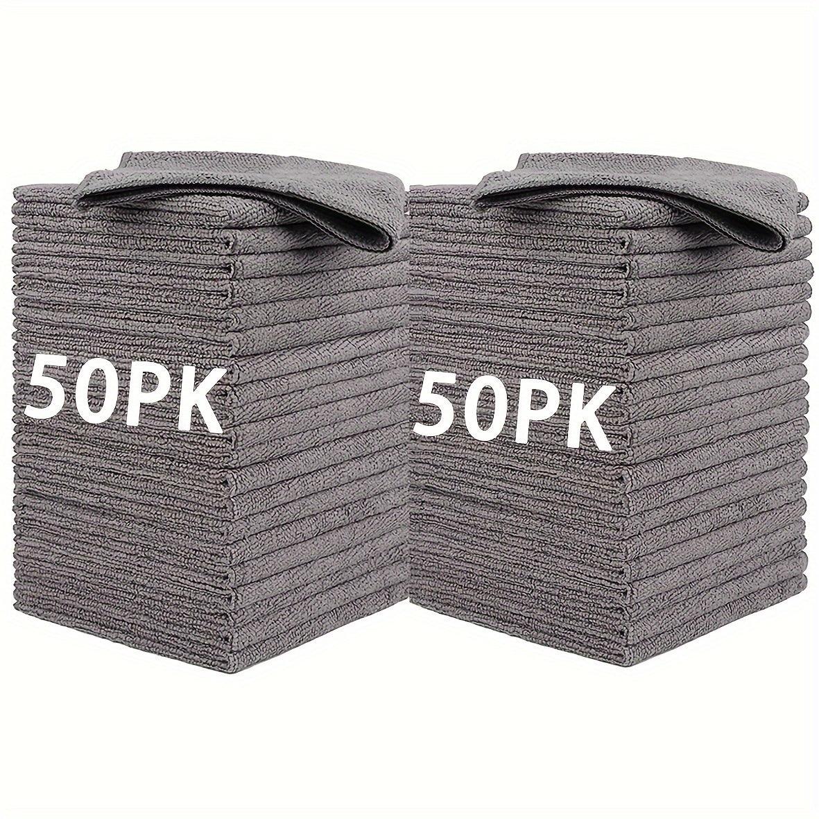 Microfiber Cleaning Cloth, Bulk Microfiber Towel for Home, Reusable and Lint Free Cloth Towels for Car - Your Gift Ideas