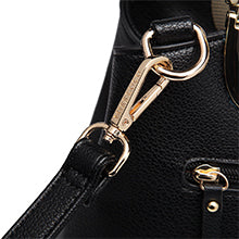 Miss Lulu Handbags for Women Ladies Shoulder Bags Fashion PU Leather Crossbody Top Handle Bag