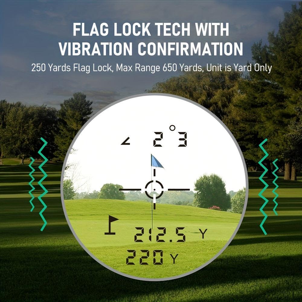 Halloween Golf Hunting Laser Rangefinder, Full-featured Version For Golf And Hunting Archery, With Slope Compensation And Angle Switch, Flagpole Lock And Vibration - Your Gift Ideas