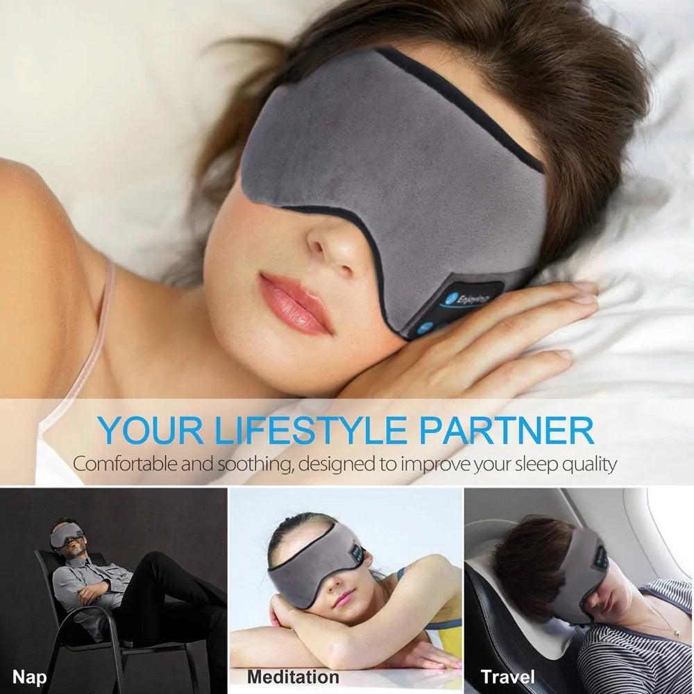 Wireless Stereo Bluetooth Earphone Sleep Mask - Your Gift Ideas