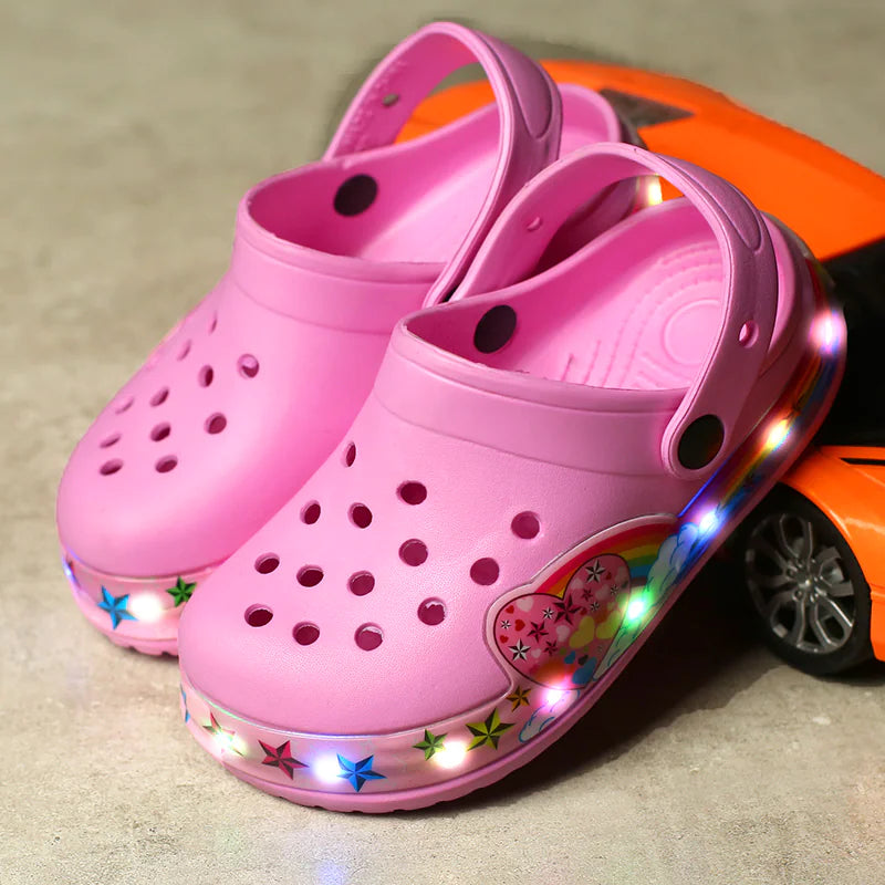 RBG Crocs with Lights