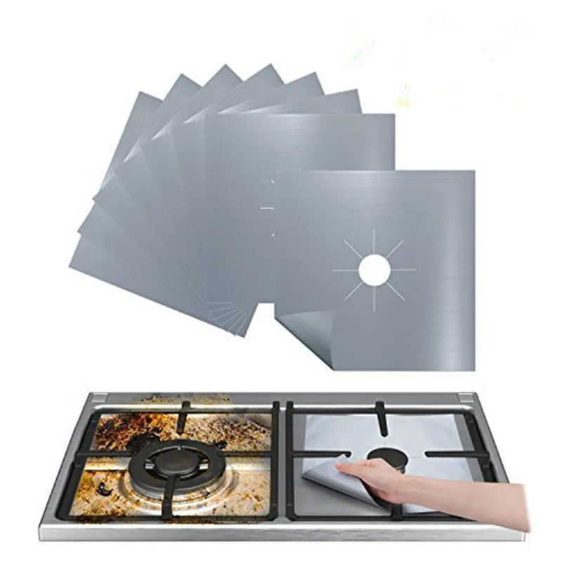 2pcs/4pcs Gas Stove Protector Cooker cover liner Clean Mat Pad Kitchen Gas Stove Stovetop Protector Kitchen Accessories - Your Gift Ideas