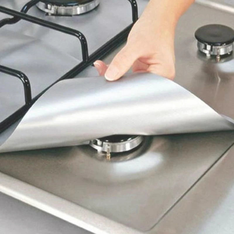 2pcs/4pcs Gas Stove Protector Cooker cover liner Clean Mat Pad Kitchen Gas Stove Stovetop Protector Kitchen Accessories - Your Gift Ideas