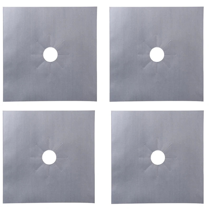 2pcs/4pcs Gas Stove Protector Cooker cover liner Clean Mat Pad Kitchen Gas Stove Stovetop Protector Kitchen Accessories - Your Gift Ideas
