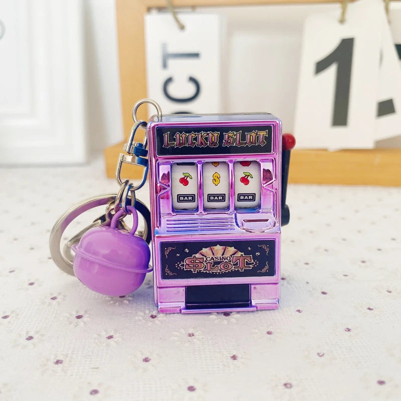 Novelty Mini Game Player Fruit Digital Childhood Classic Simulation Hands-on Game Console Keychain Fidget Handle Toys