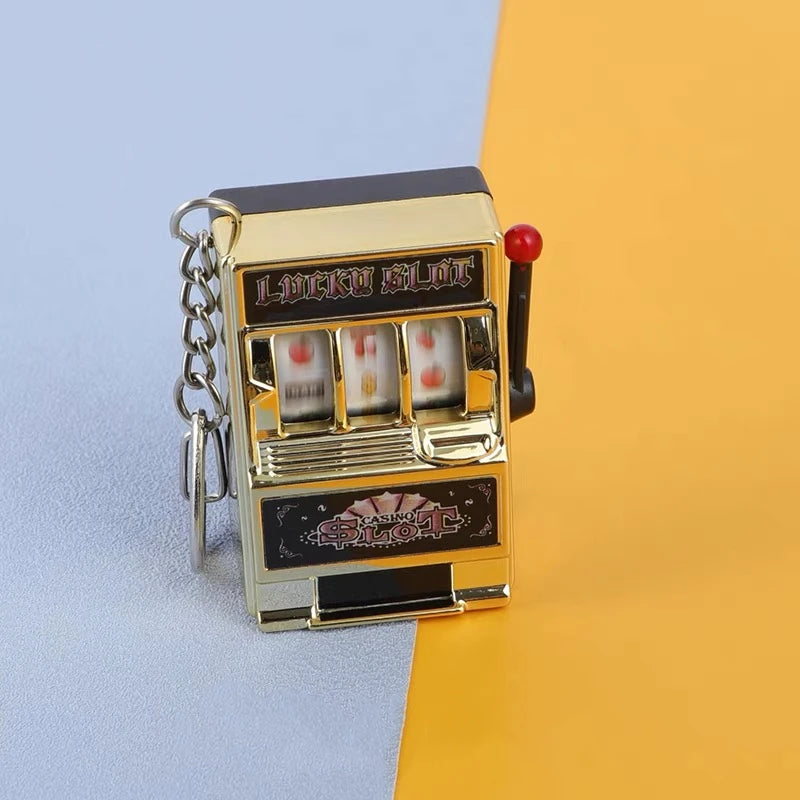 Novelty Mini Game Player Fruit Digital Childhood Classic Simulation Hands-on Game Console Keychain Fidget Handle Toys