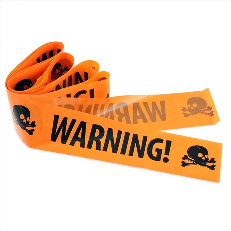 NEW 1PC Halloween Props Window Prop Warning line - YourGiftIdeasUK