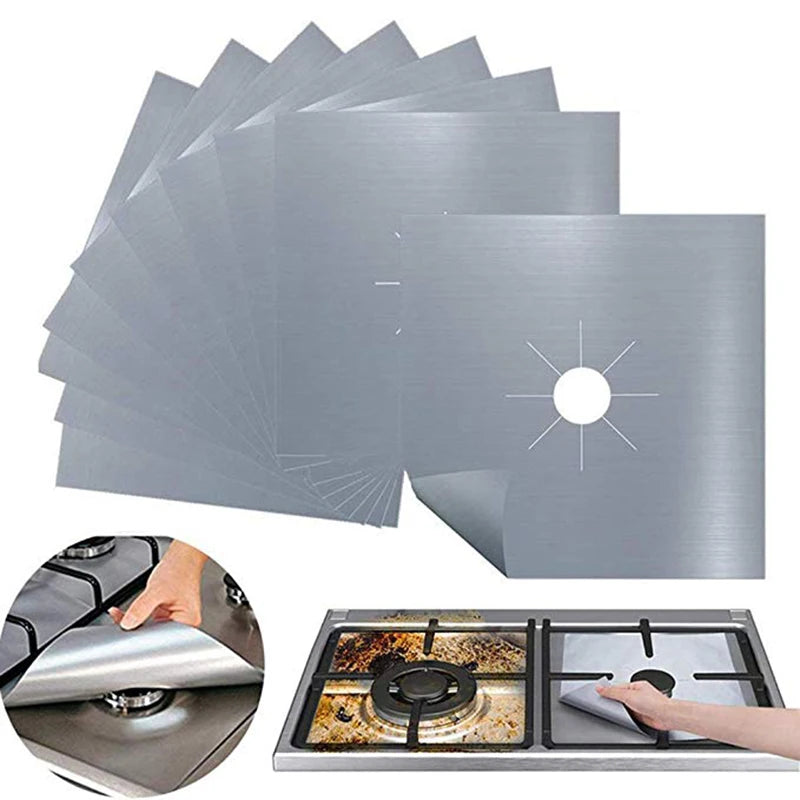 2pcs/4pcs Gas Stove Protector Cooker cover liner Clean Mat Pad Kitchen Gas Stove Stovetop Protector Kitchen Accessories - Your Gift Ideas