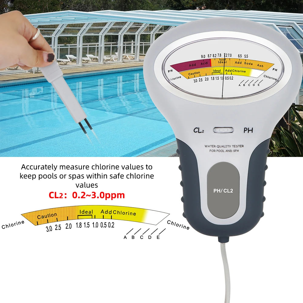 ChlorinePro 2-in-1 Digital Water Tester PC-101
