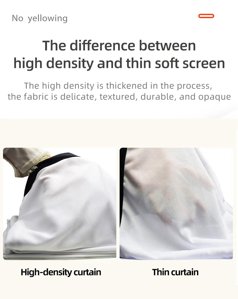 Projection Curtain 16 9 Ratio High-Density 60-200 Inch - YourGiftIdeasUK
