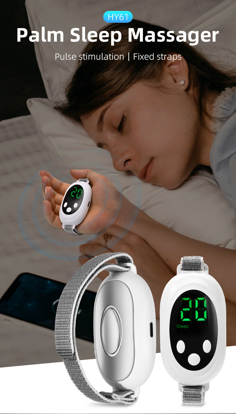 Two modes, 20 levels of intensity, intelligent sleep device, anxiety relief, neurological sleep, insomnia, and soothing device
