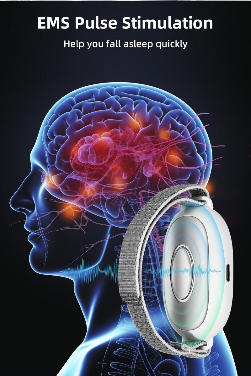 Two modes, 20 levels of intensity, intelligent sleep device, anxiety relief, neurological sleep, insomnia, and soothing device