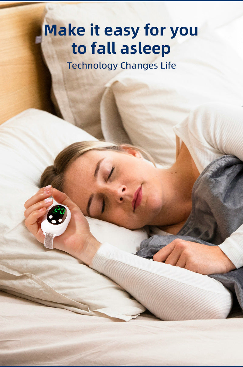 Two modes, 20 levels of intensity, intelligent sleep device, anxiety relief, neurological sleep, insomnia, and soothing device