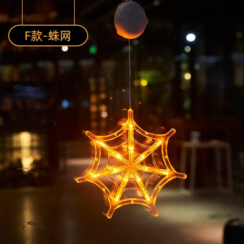 Halloween Decoration Window Lights LED Sucker Lamp - YourGiftIdeasUK