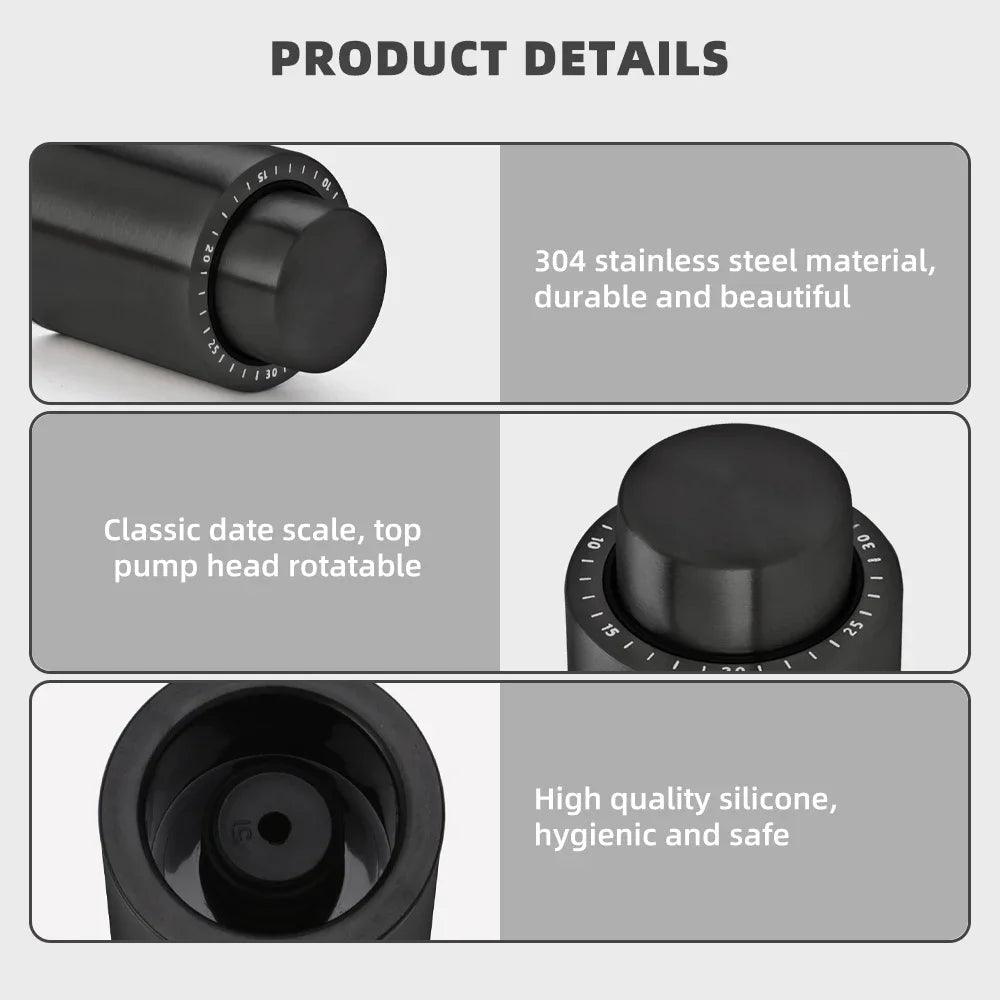 1/2pc Vacuum Wine Bottle Cap Stopper Sealed Storage Vacuum Memory Wine Stopper Push Style Barware Wine Cork Black Bar Tools - Your Gift Ideas