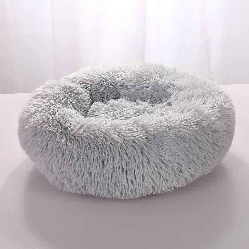 Pet Dog Bed Comfortable Donut Cuddler Round Dog Kennel Ultra Soft Washable Dog and Cat Cushion Bed Winter Warm Sofa hot sell