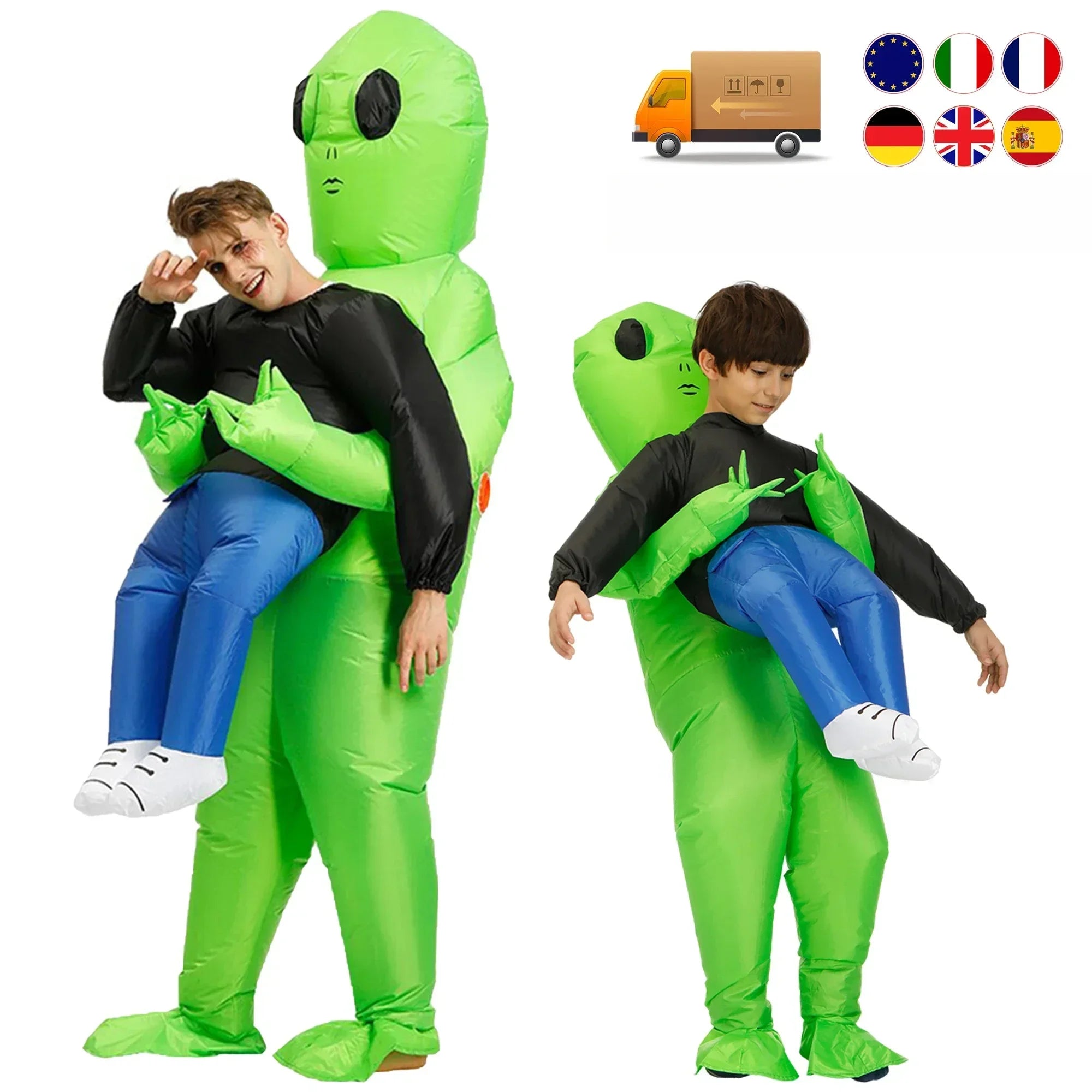 Alien Inflatable Costume Horror Monster Role-playing - YourGiftIdeasUK