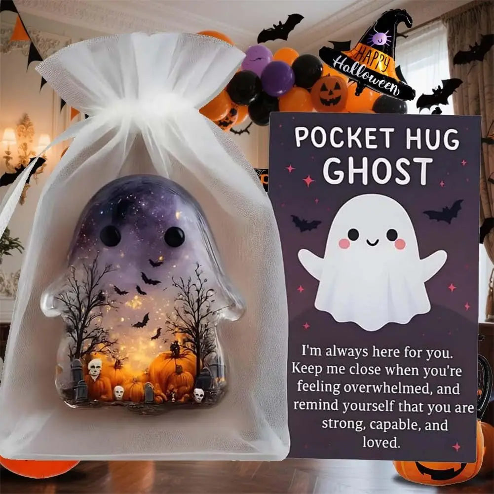 Halloween Resin Mini Ghosts Statue - YourGiftIdeasUK