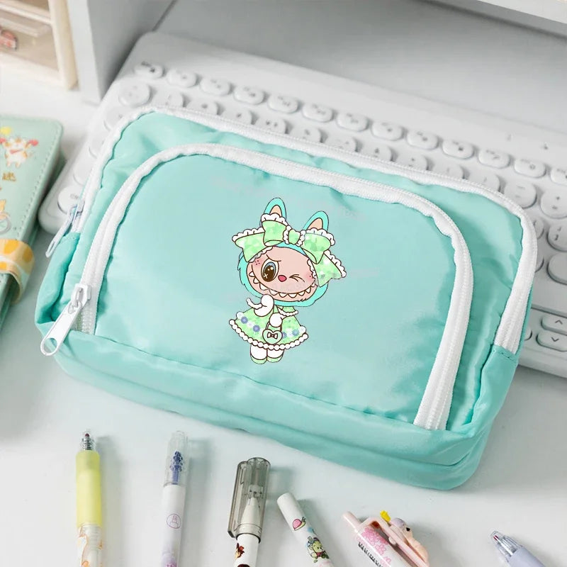 Children Pencil Case Pouch Large Capacity Pen Storage Bag Decompression Creative Stationery School Supplies for Girl Gift