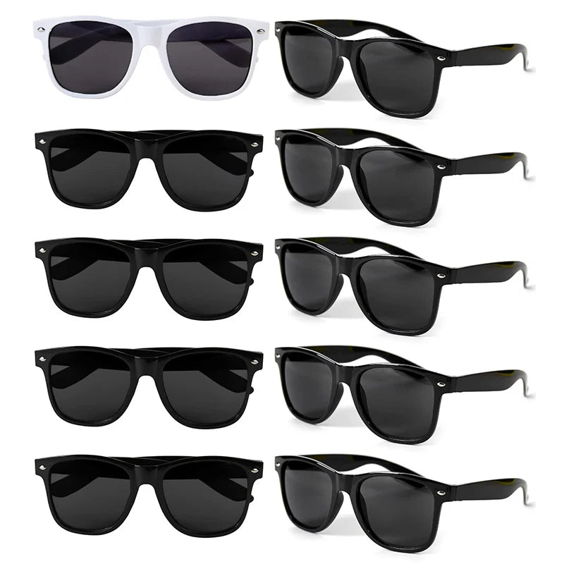 12-100 Pairs Wedding Bodas Heart Sunglasses Bachelorette Bachelor Hen Party Glasses Team Bride Bridesmaids Groomsmen Gifts