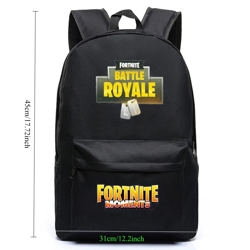 Fortnite Game logo Handsome backpack Leisure backpack Small gift - YourGiftIdeasUK