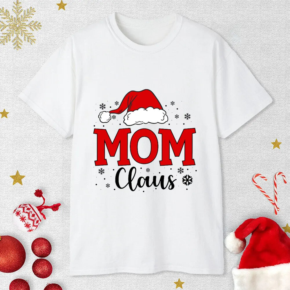 Family Christmas Matching Clothes Shirt Xmas Family Togrther Outfit Holiday Tee Festive Mom Dad Kids Baby Matching Tops Romper