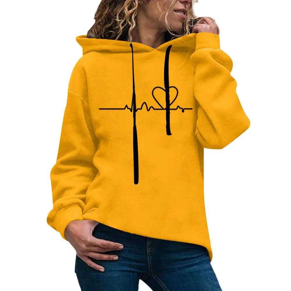 Winter Hoodie Drawstring Sweatshirt Keep Warm Plush Women Winter Hoodie Women Winter Hoodie Female Clothes - Your Gift Ideas
