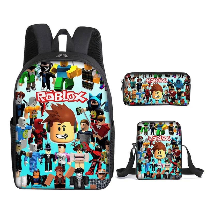 ROBLOX School Backpack Trio