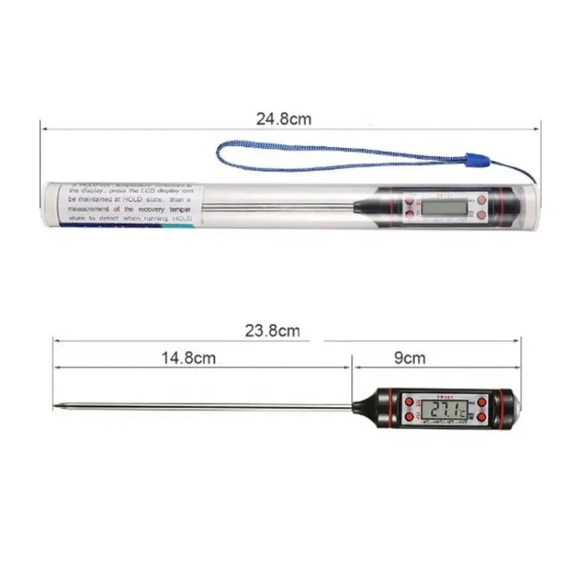 Food Thermometer Baking Temperature Measurement Electronic Probe Kitchen Cooking Temperature Measurement Pen