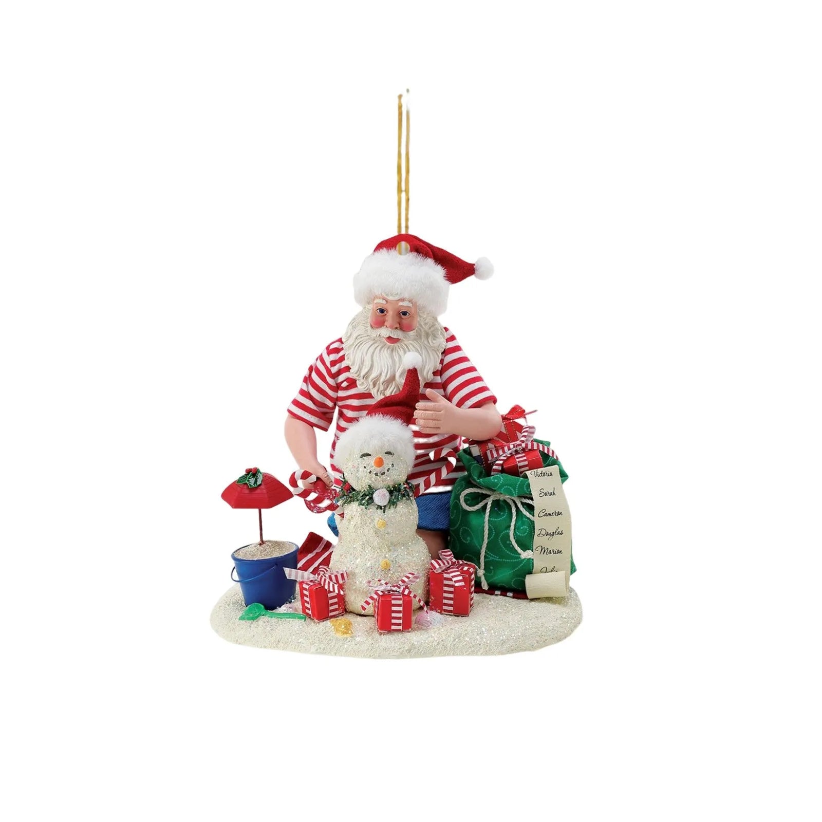 Christmas Tree Decor Pendant 2D Acrylic Santa Claus's Daily Life Home Holiday Pendant Christmas Ornaments Navidad New Year 2025 - YourGiftIdeasUK