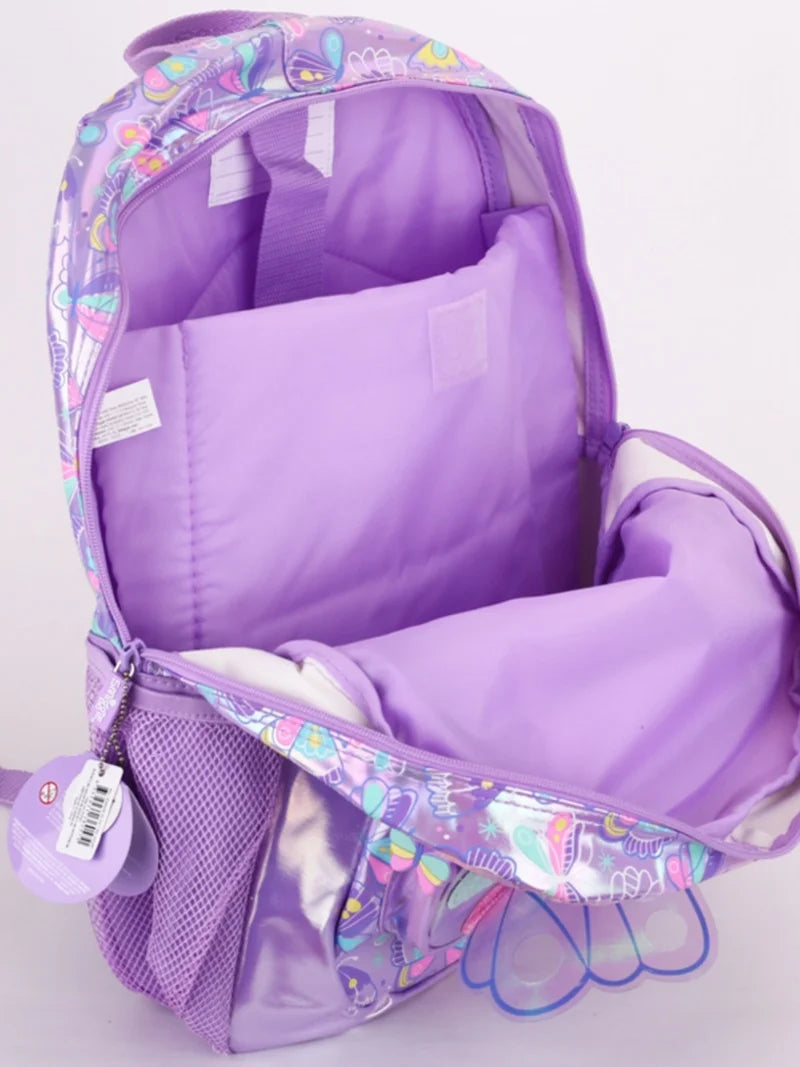 Butterfly Breeze Large Capacity School Backpack