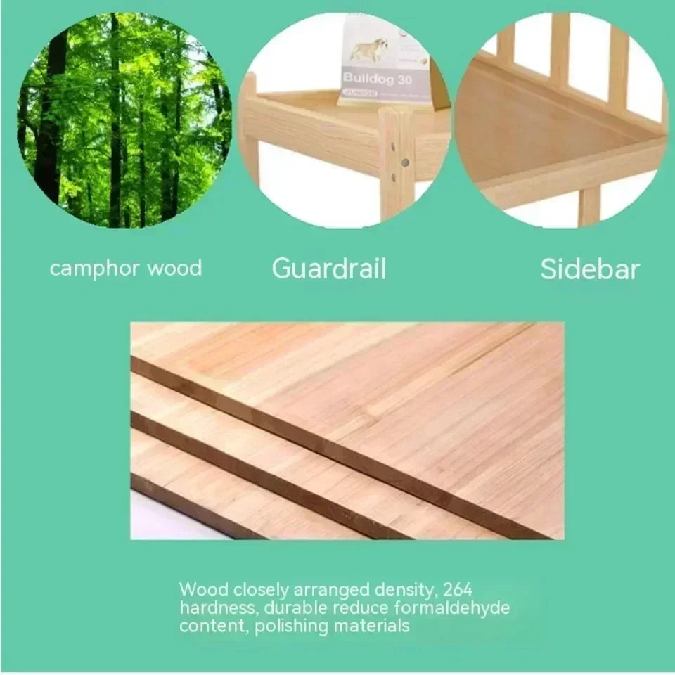 Simplicity Wooden Dog Bed Can Be Used As Bedside Table - YourGiftIdeasUK