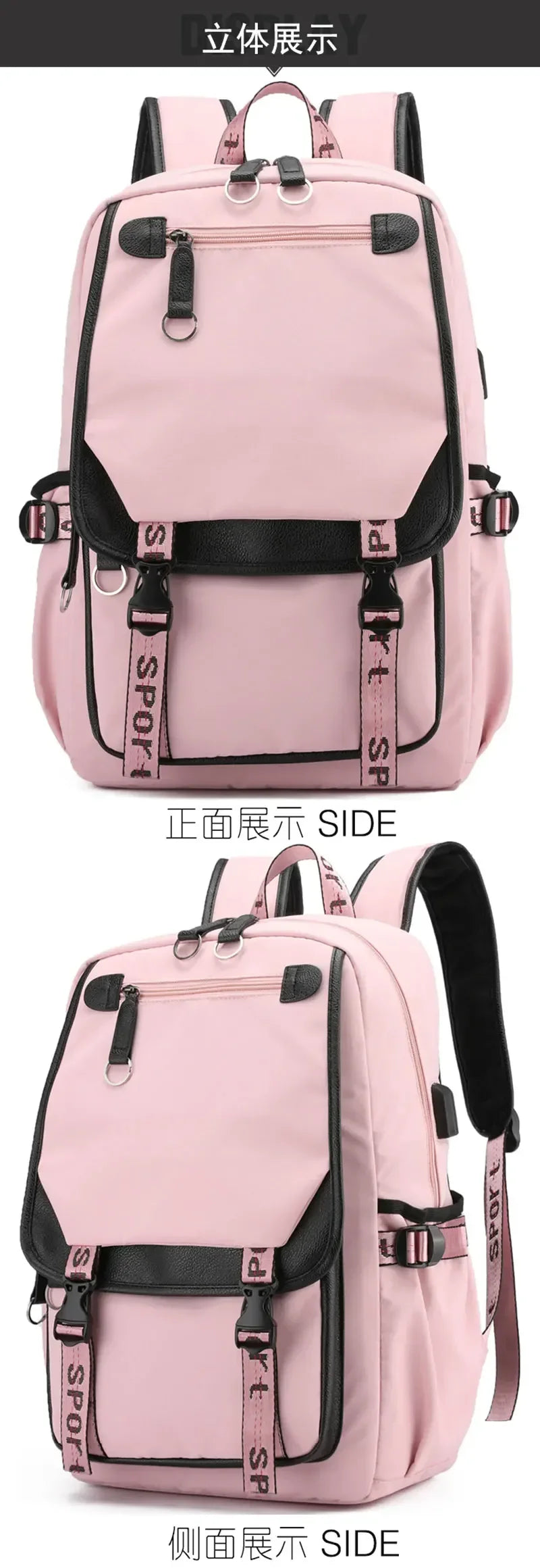 KPop Demon Hunters School Bags for Student Teens Girls Girls Backpack Women Laptop Backpack Outdoor Travel Bagpacks High Quality