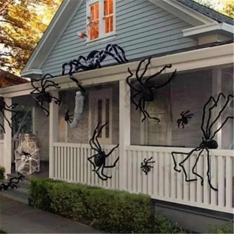 Halloween Big Plush Spider Horror Halloween Decoration - YourGiftIdeasUK