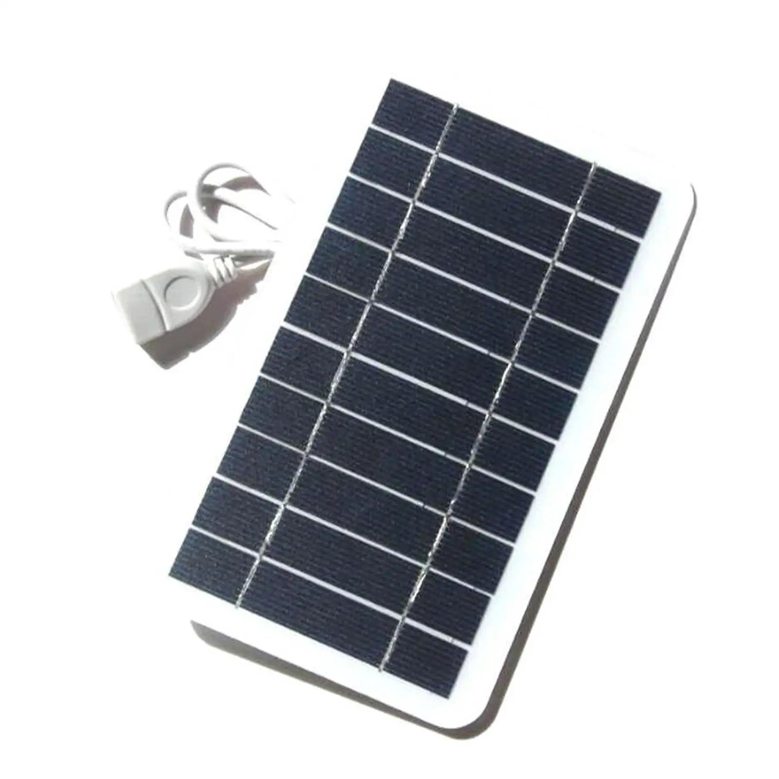 Portable Solar Panel 5V 2W Solar Plate With USB Safe Charge Stabilize Battery Charger For Power Bank Phone Outdoor Camping Home - Your Gift Ideas