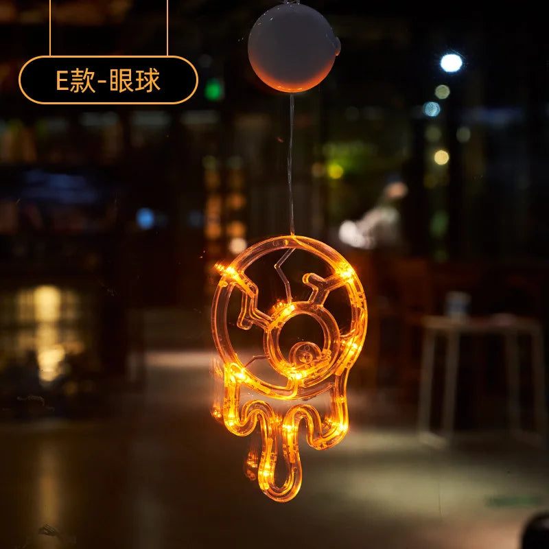 Halloween Decoration Window Lights LED Sucker Lamp - YourGiftIdeasUK