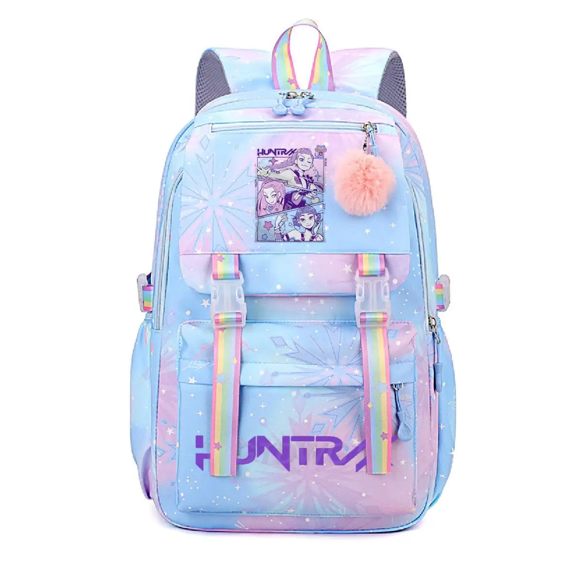 Kpop Demon Hunters Huntrix Graphic Schoolbags Cute Cartoon Children Teeneger School Backpack Kpop Demon Hunters Bags Gifts