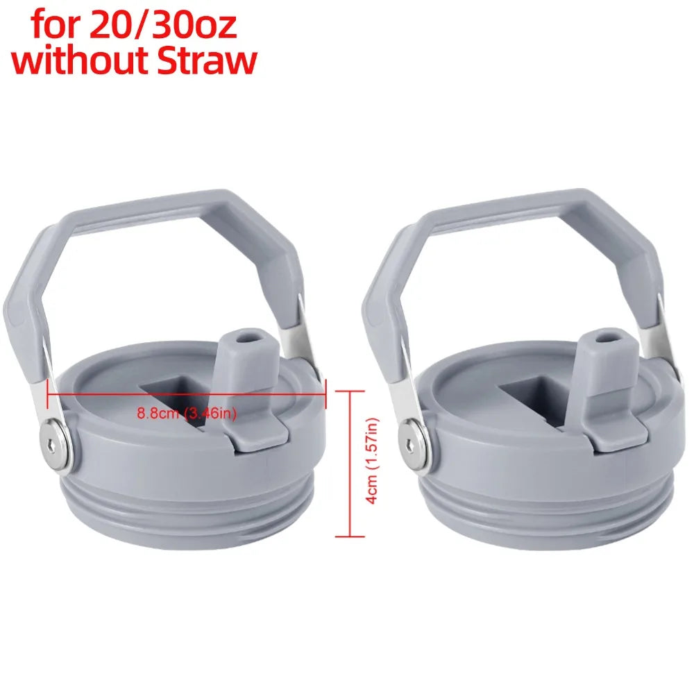 1/2PCS Sealing Bottle Cover for Stanley 20/30/40oz Spill Proof Replaceble Tumbler Flip Straw Lid Water Cups Replacement Cover