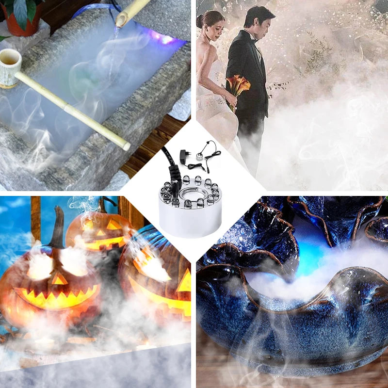 Mini LED Pumpkin Light Fogger Water Fountain - YourGiftIdeasUK