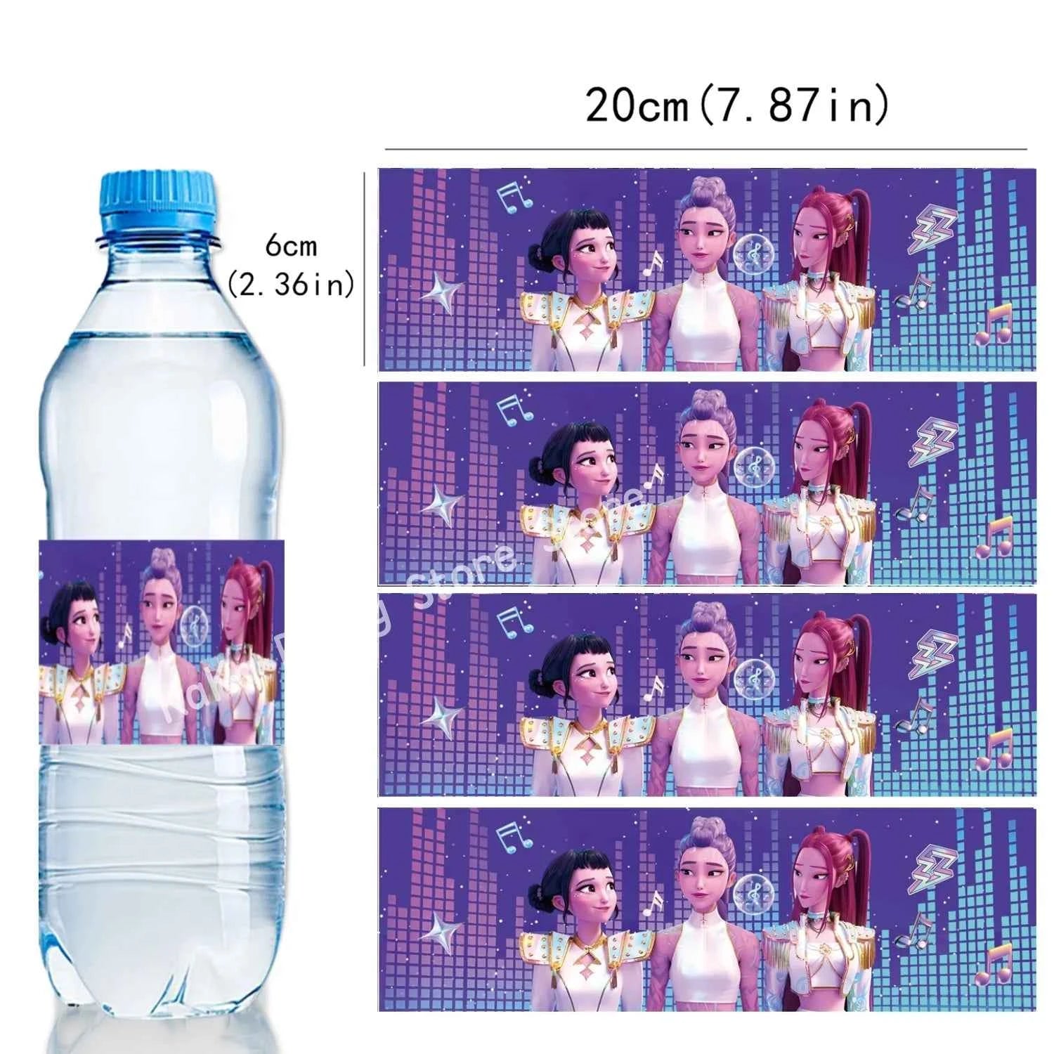 Birthday Decorations k pop demon hunters Birthday Table cloth Birthday Cup Plate Baby Shower Party Favors Kids Kpop Demon Hunter