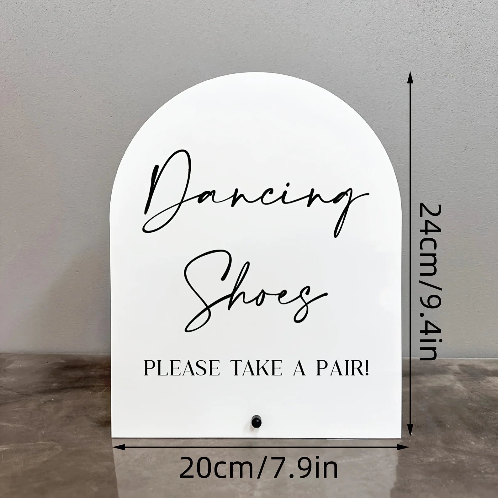 【Flat】Classic dance shoes acrylic sign, wedding, desktop, multi-purpose, 2D flat