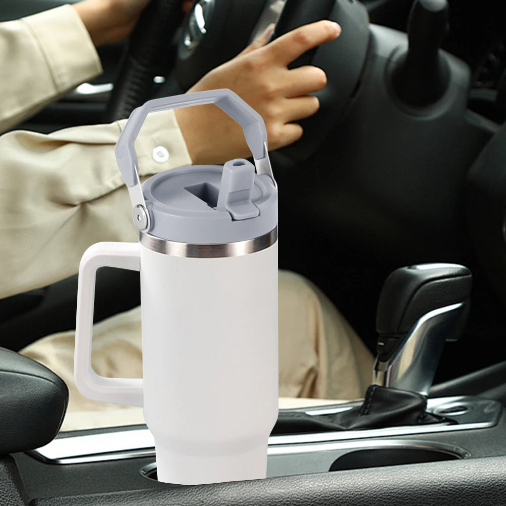 1/2PCS Sealing Bottle Cover for Stanley 20/30/40oz Spill Proof Replaceble Tumbler Flip Straw Lid Water Cups Replacement Cover