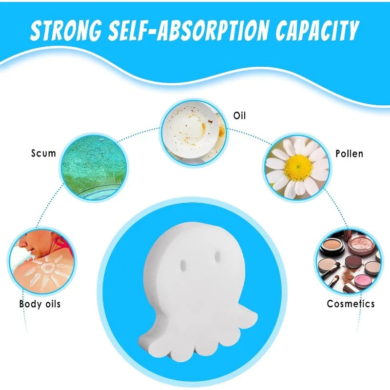 40 swimming pool oil absorption sponges, swimming pool, spa pool and swimming pool oil absorption sponges, absorbers.