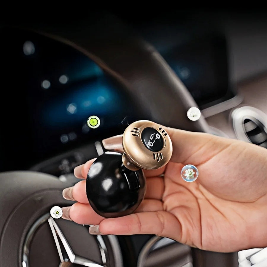 Metal car one key start button cover one key start joystick, engine start/stop control lever decorative accessories