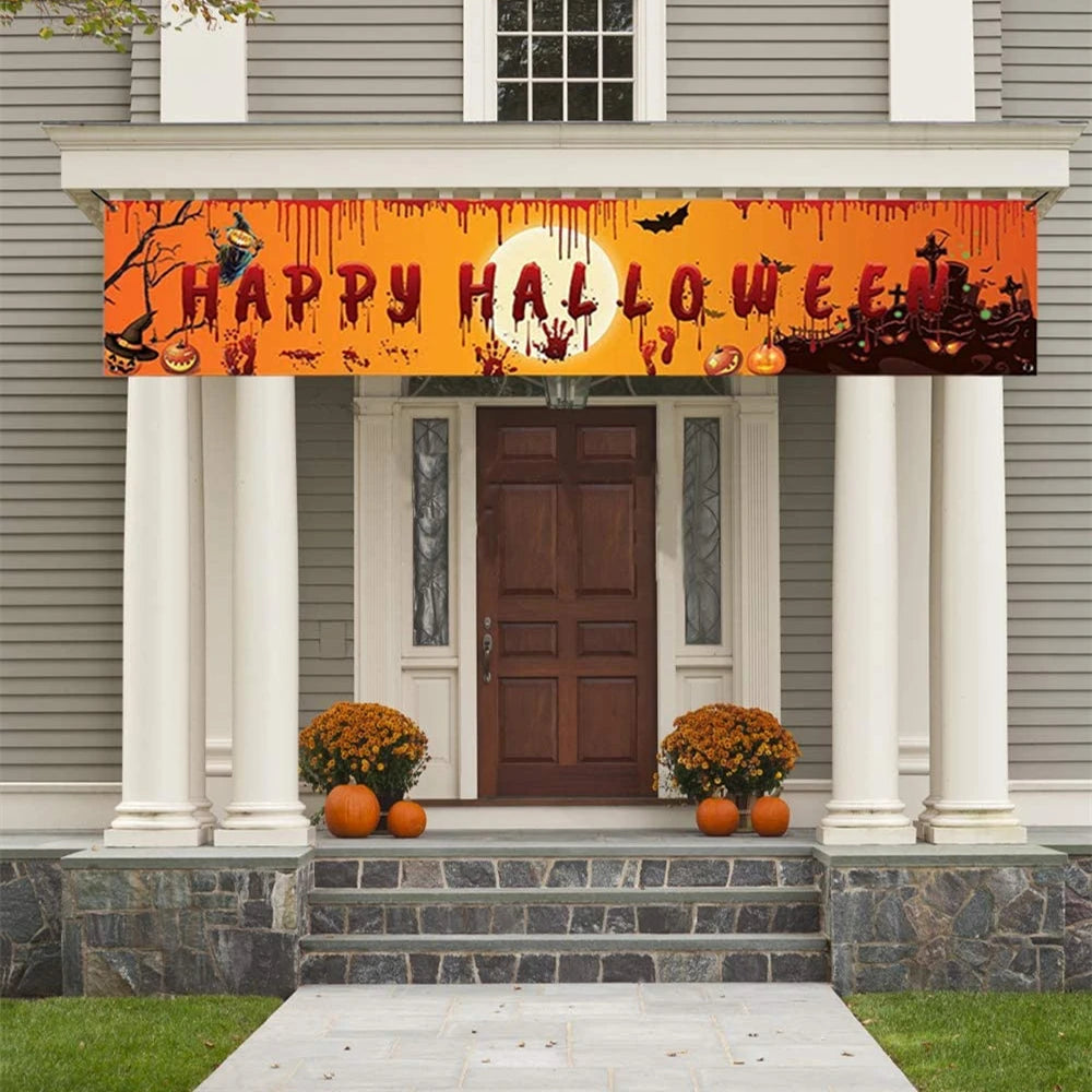 Happy Halloween Banner 250cm Long - YourGiftIdeasUK