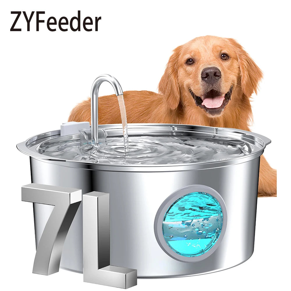 AquaPaws 7L Silent Pet Water Fountain
