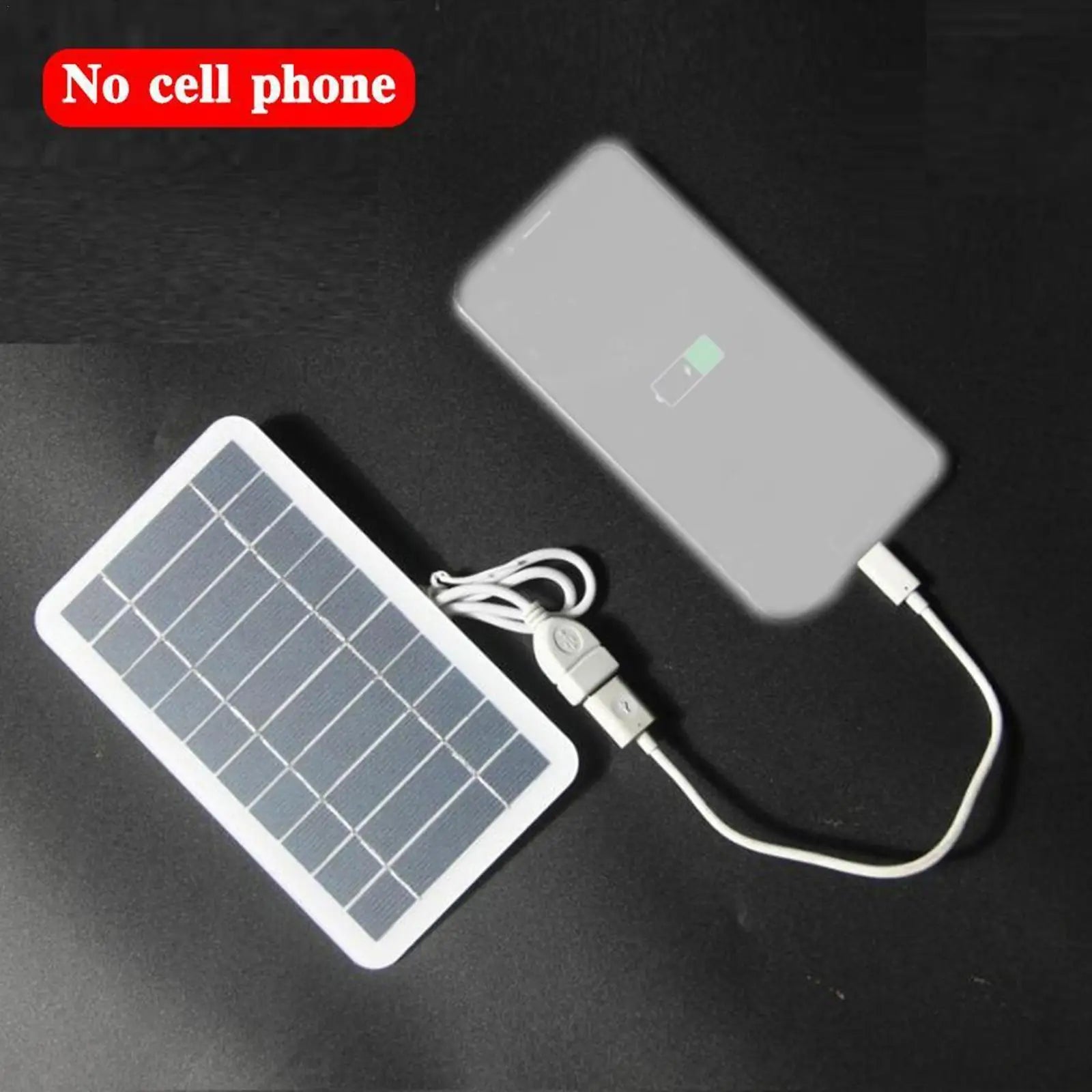 Portable Solar Panel 5V 2W Solar Plate With USB Safe Charge Stabilize Battery Charger For Power Bank Phone Outdoor Camping Home - Your Gift Ideas