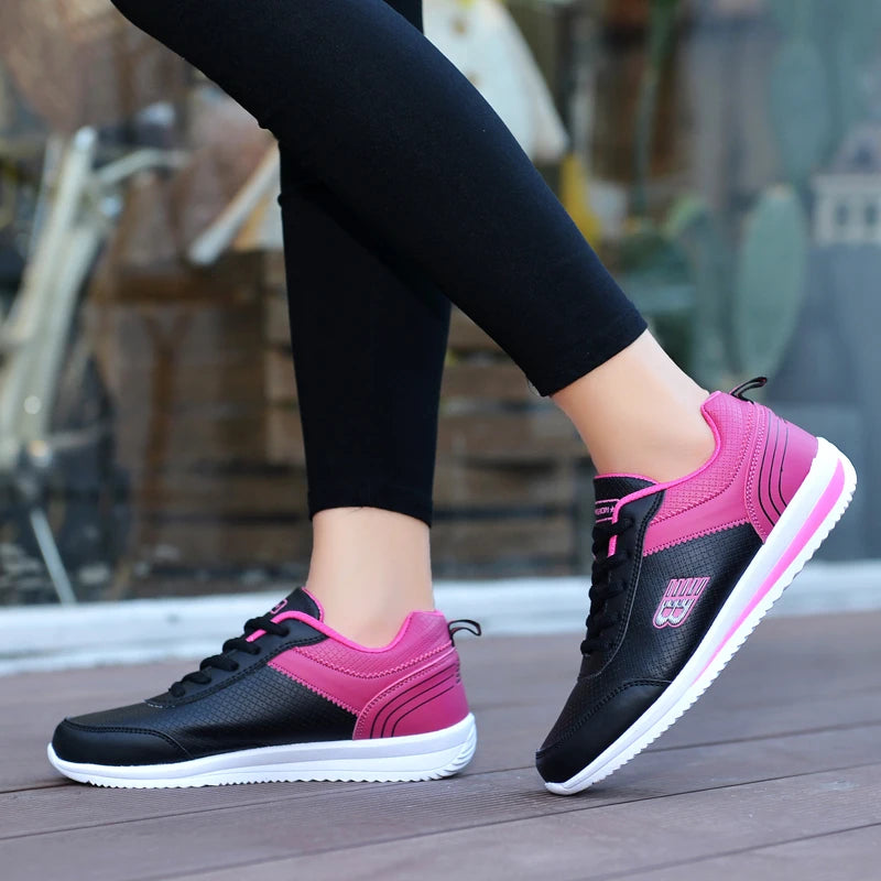 Women's Comfortable Golf Shoes, White Gray Girls' Outdoor Running Shoes, Women's Classic Casual Walking Shoes