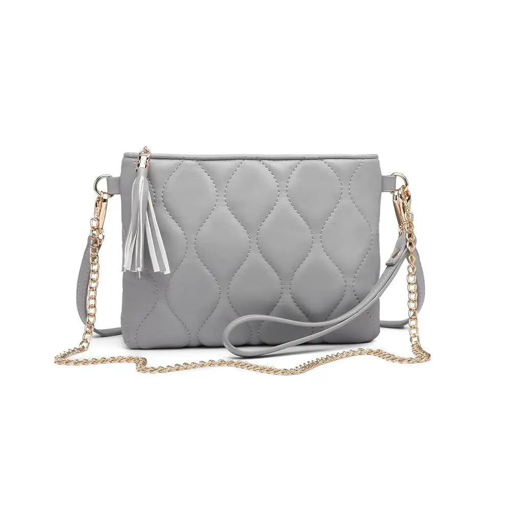 Miss Lulu Small Crossbody Bag Soft Pu Leather For Women Chain Bag